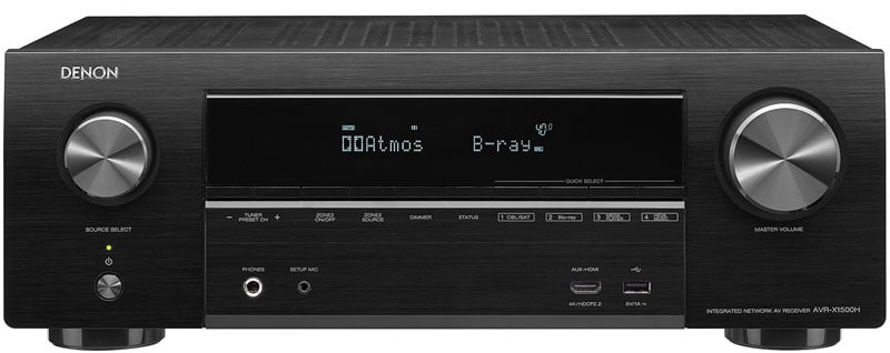 AVR-X1500H E2 BK_photo